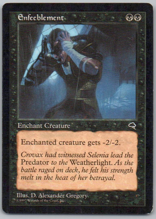 Enfeeblement 133 Normal Enchantment Card - Tempest