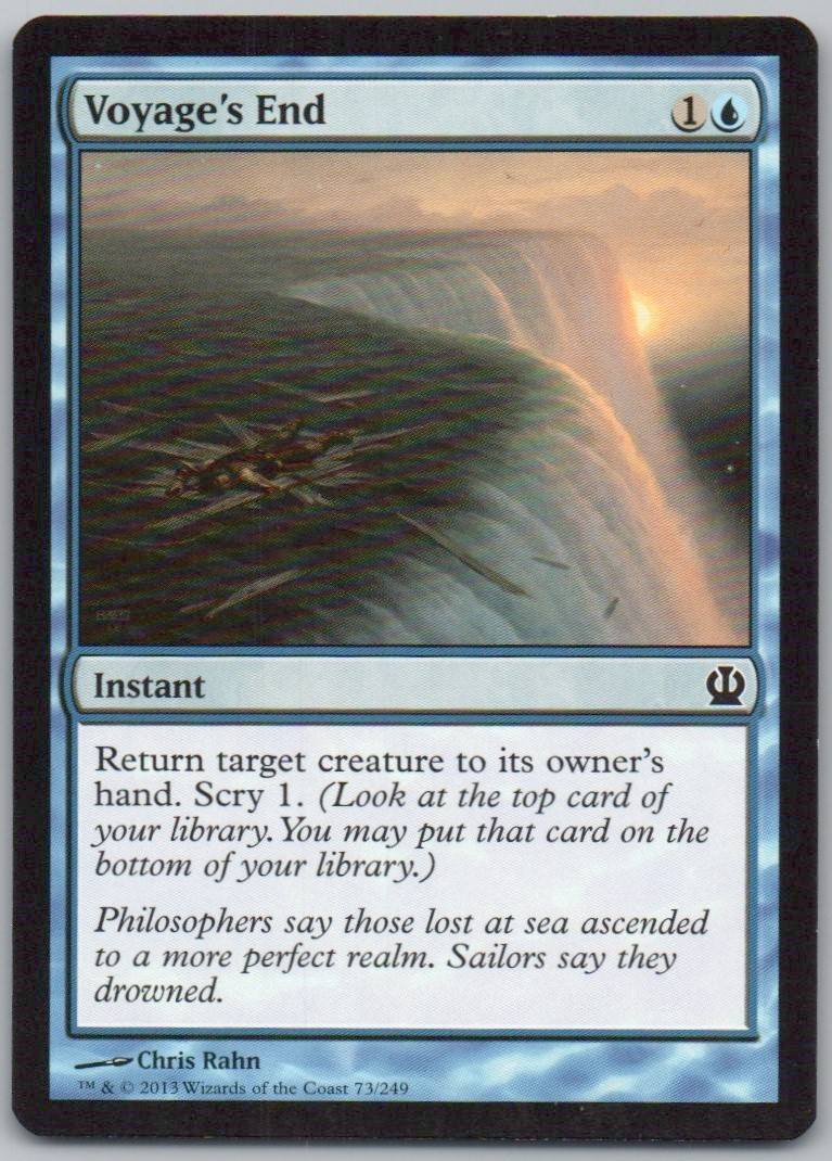 Voyage's End 73 Normal Instant Card - Theros