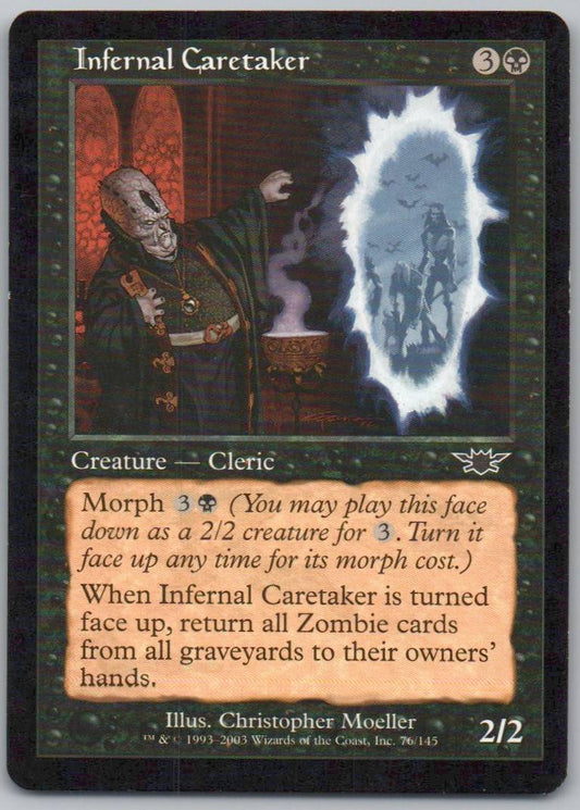 Infernal Caretaker 76 Normal Creature Card - Legions
