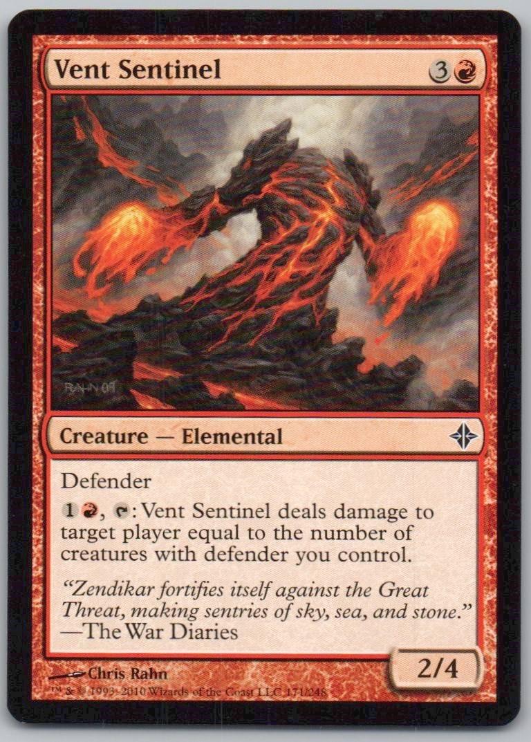 Vent Sentinel 171 Normal Creature Card - Rise of the Eldrazi
