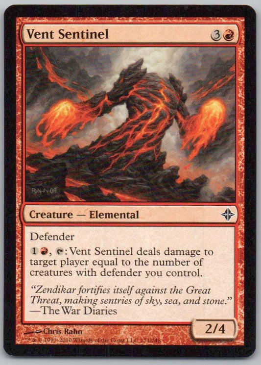 Vent Sentinel 171 Normal Creature Card - Rise of the Eldrazi