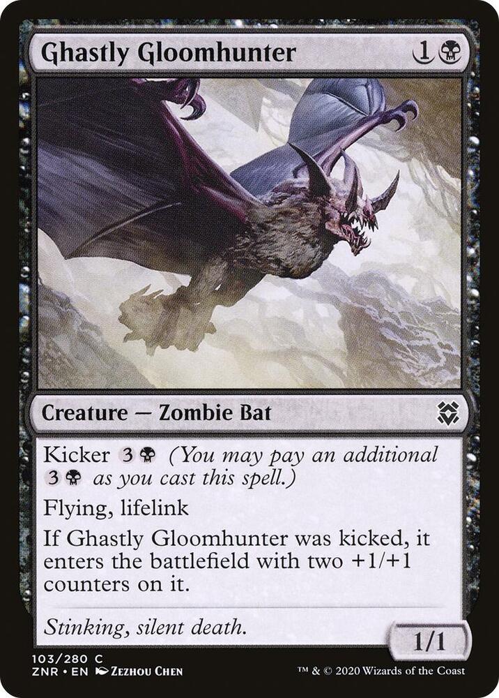 Ghastly Gloomhunter 103 Normal Creature Card - Zendikar Rising