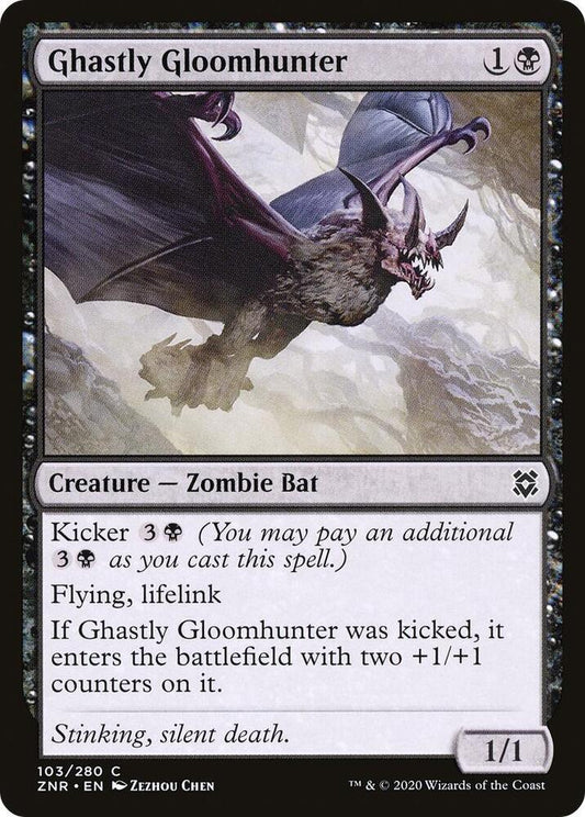 Ghastly Gloomhunter 103 Normal Creature Card - Zendikar Rising