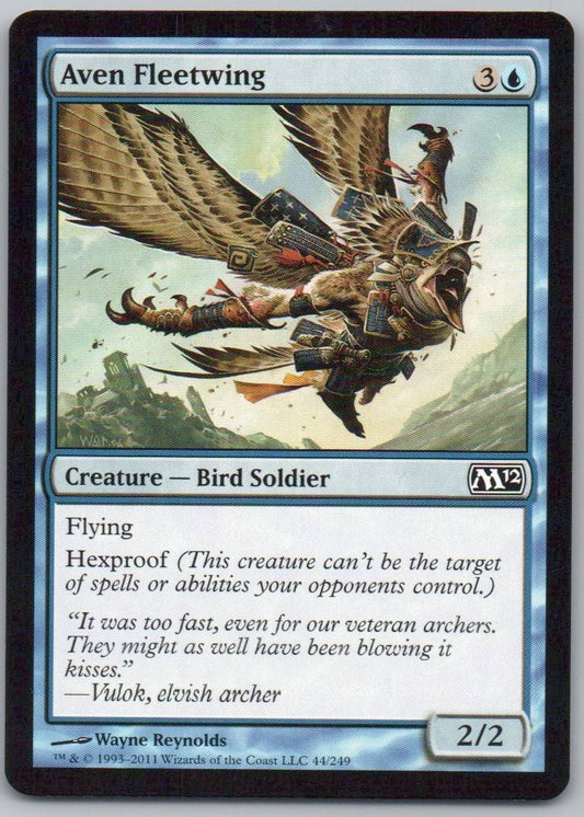 Aven Fleetwing 44 Normal Creature Card - Magic 2012