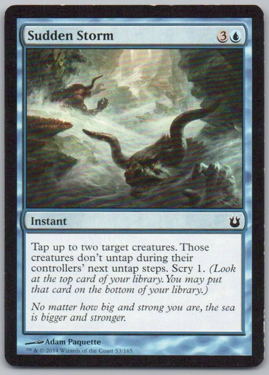 Sudden Storm 53 Normal Instant Card - Born of the Gods