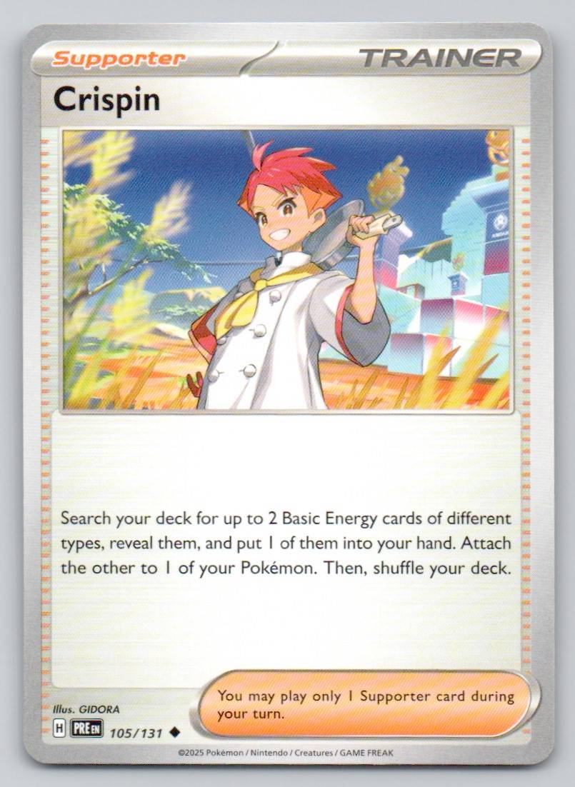Crispin 105 NOR Card - Prismatic Evolutions