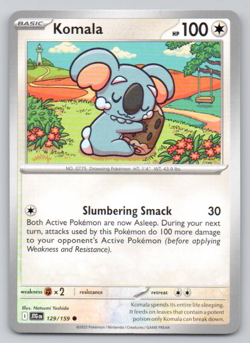 Komala 129 NOR Card - Journey Together