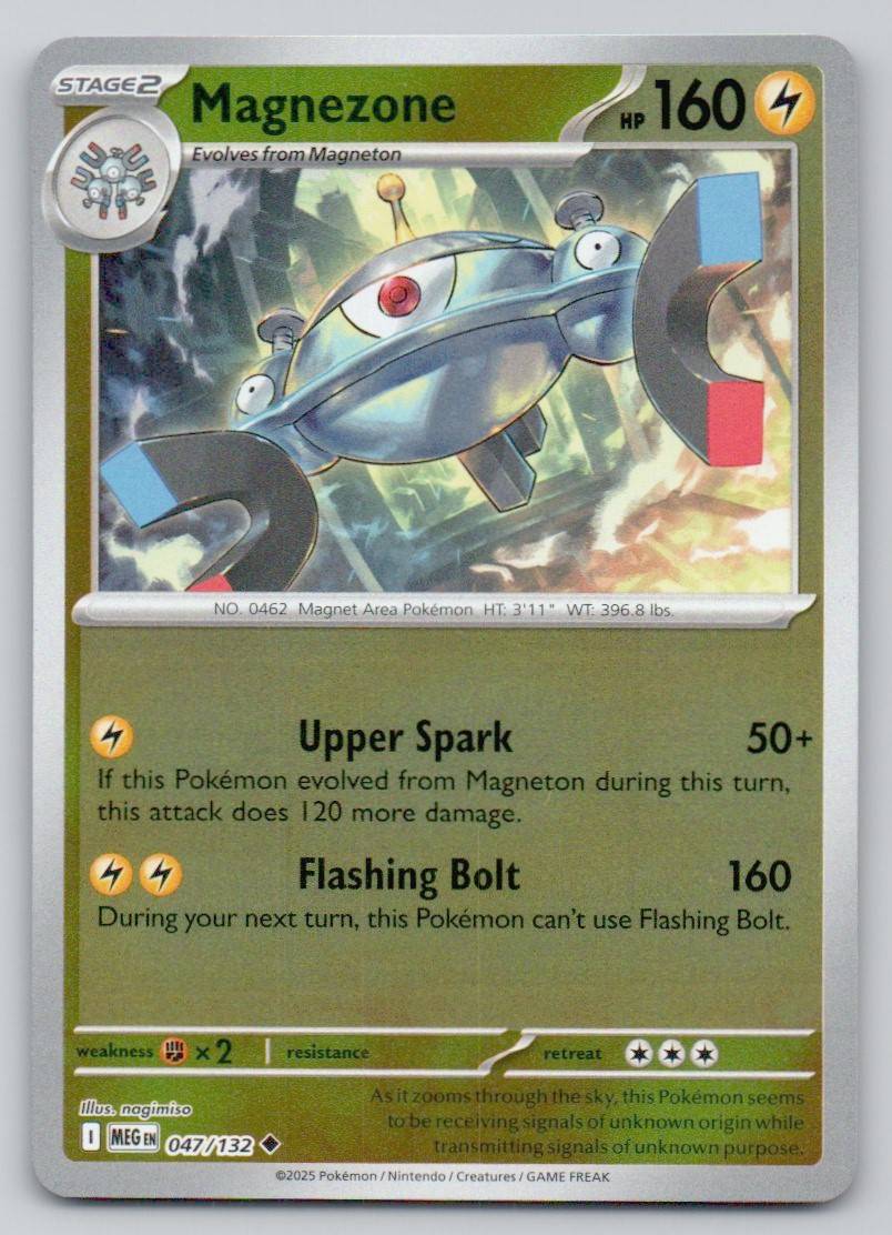 Magnezone 047 REV Card - Mega Evolution