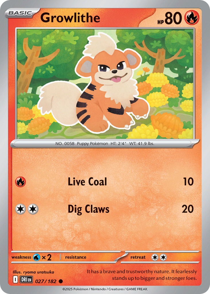 27 - Growlithe