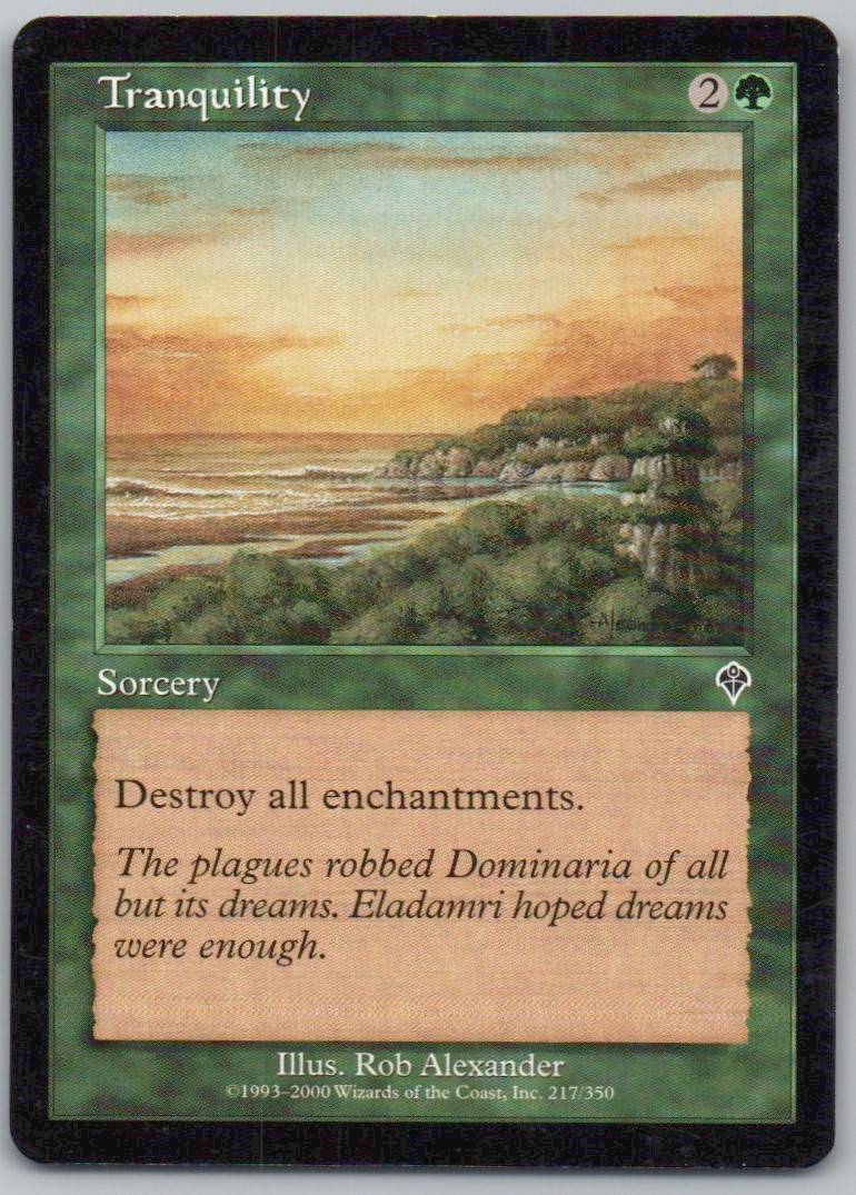 Tranquility 217 Normal Sorcery Card - Invasion