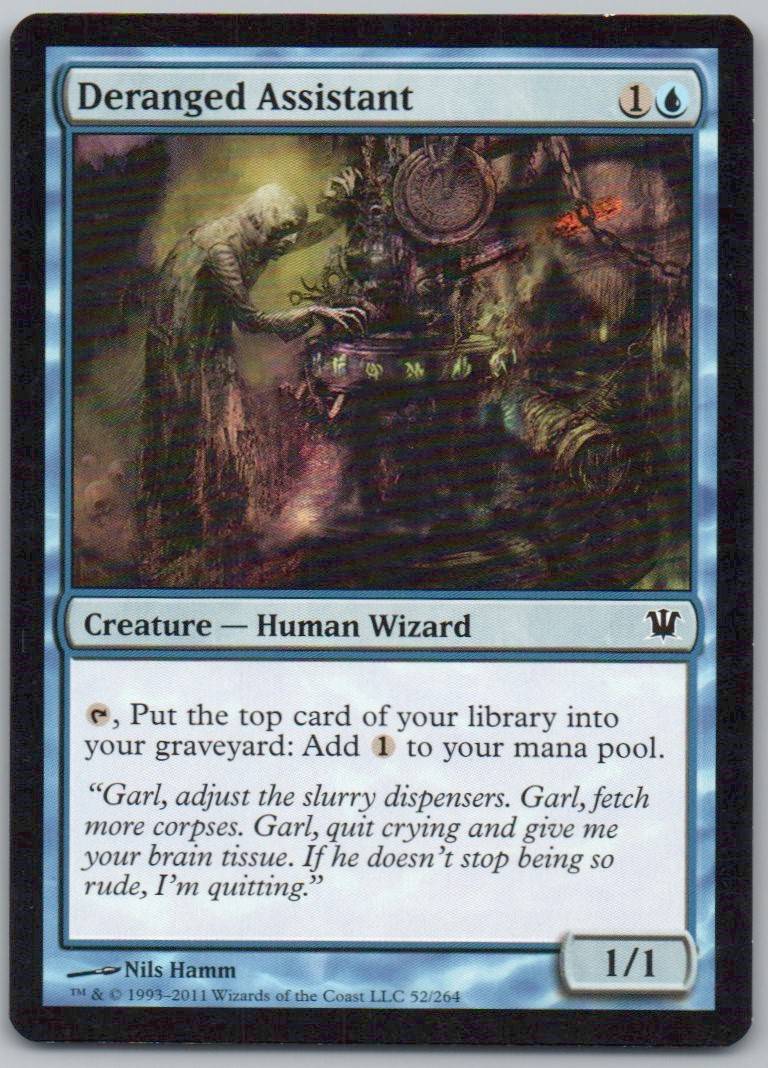 Deranged Assistant 52 Normal Creature Card - Innistrad