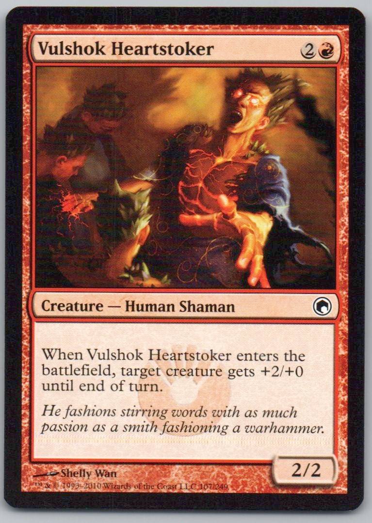 Vulshok Heartstoker 107 Normal Creature Card - Scars of Mirrodin