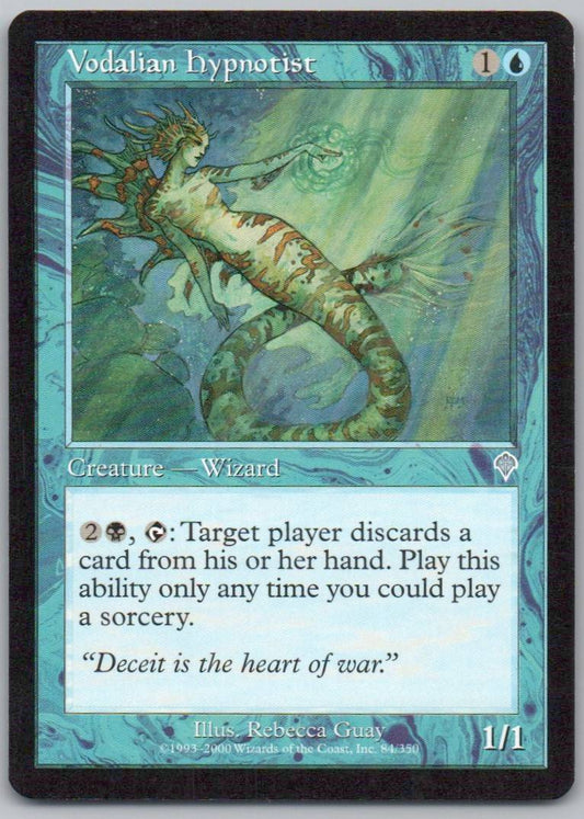 Vodalian Hypnotist 84 Normal Creature Card - Invasion