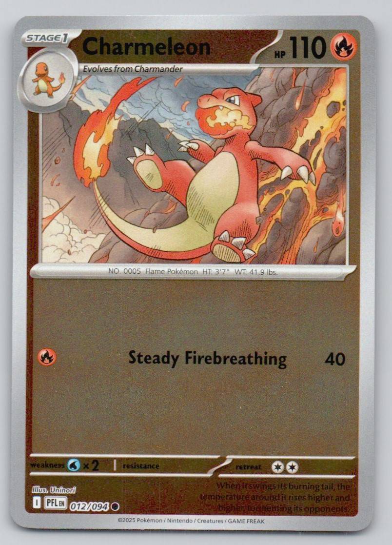 Charmeleon 012 REV Card - Phantasmal Flames