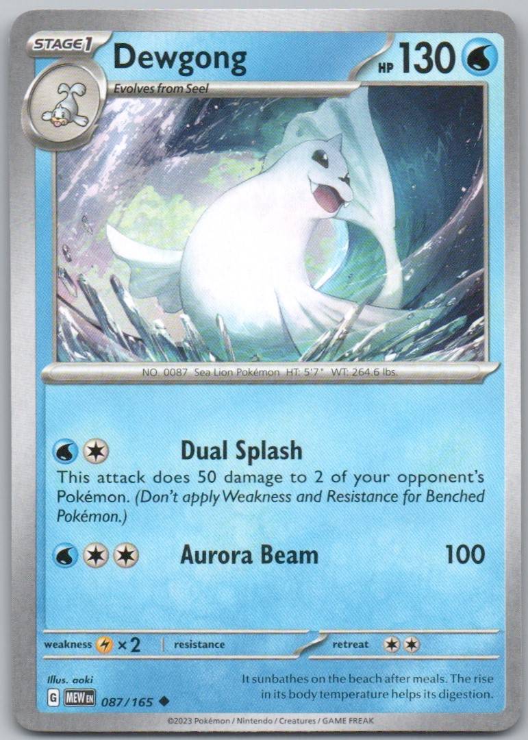 87 - Dewgong