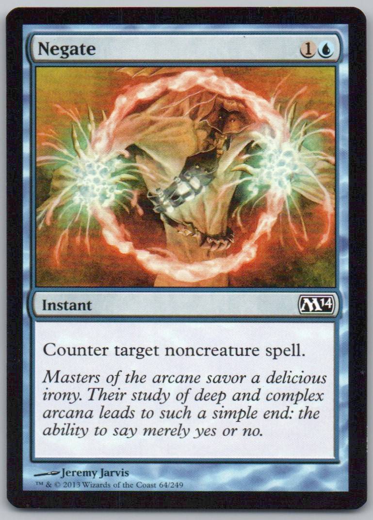 Negate 64 Normal Instant Card - Magic 2014