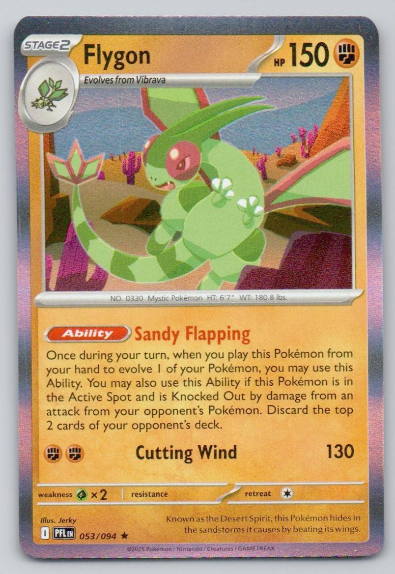 Flygon 053 NOR Card - Phantasmal Flames