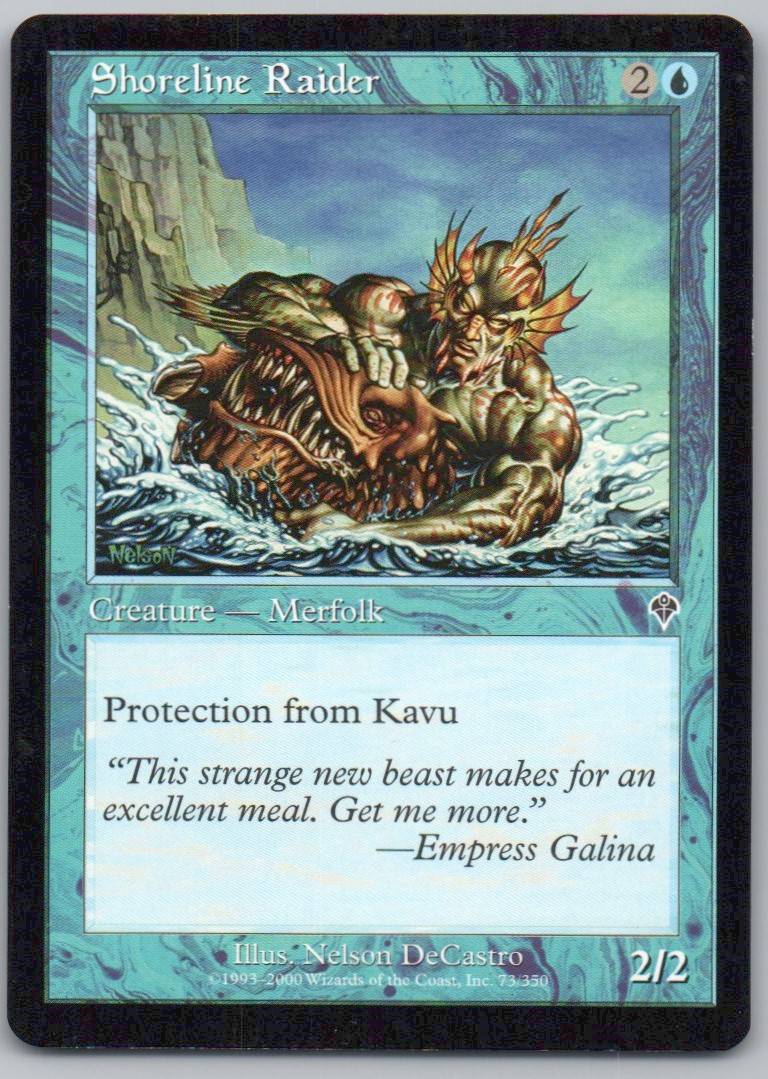 Shoreline Raider 73 Normal Creature Card - Invasion