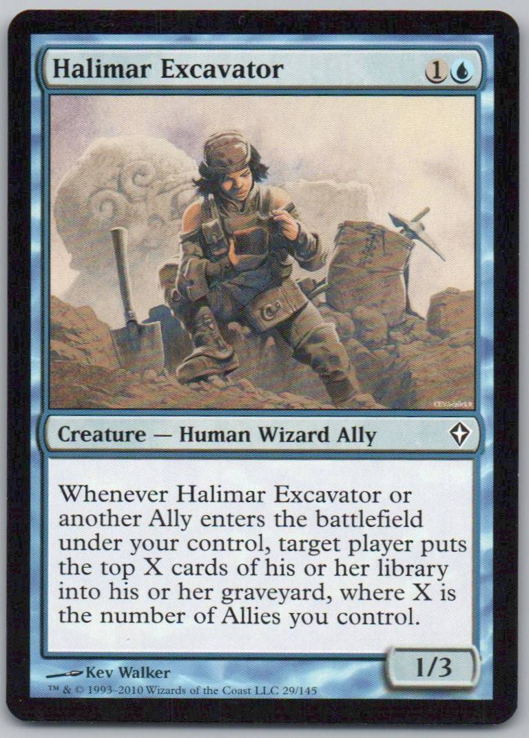 Halimar Excavator 29 Normal Creature Card - Worldwake