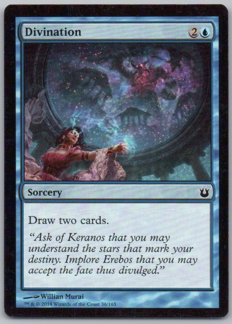 Divination 36 Normal Sorcery Card - Born of the Gods