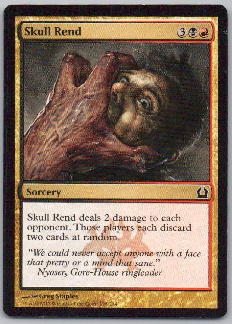 Skull Rend 195 Normal Sorcery Card - Return to Ravnica