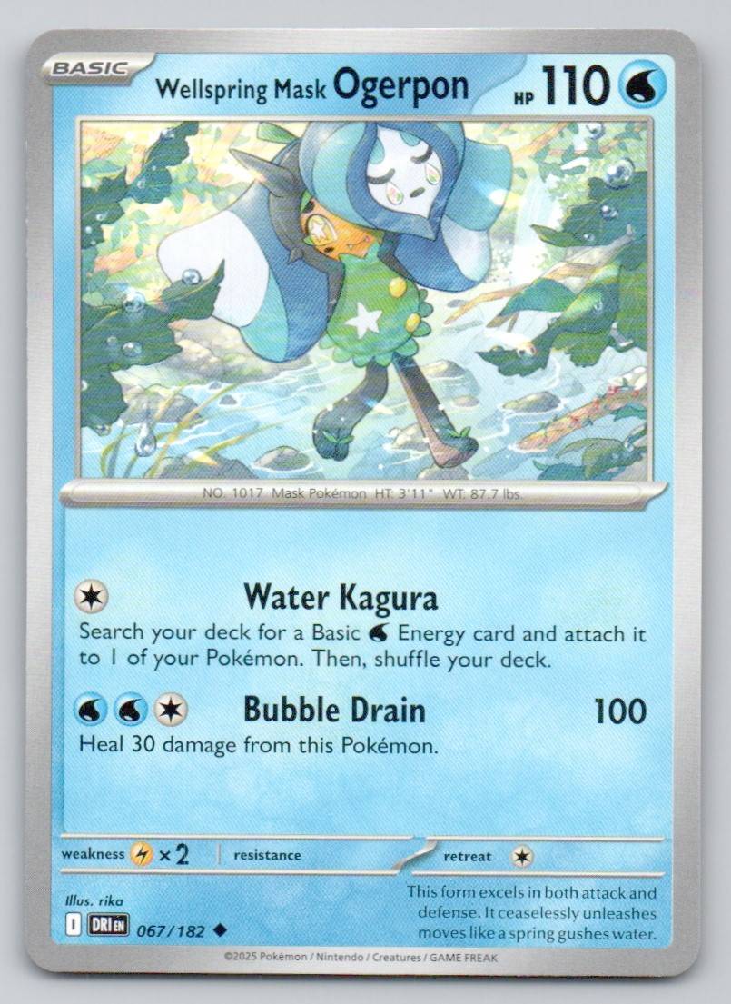 Wellspring Mask Ogerpon 067 NOR Card - Destined Rivals