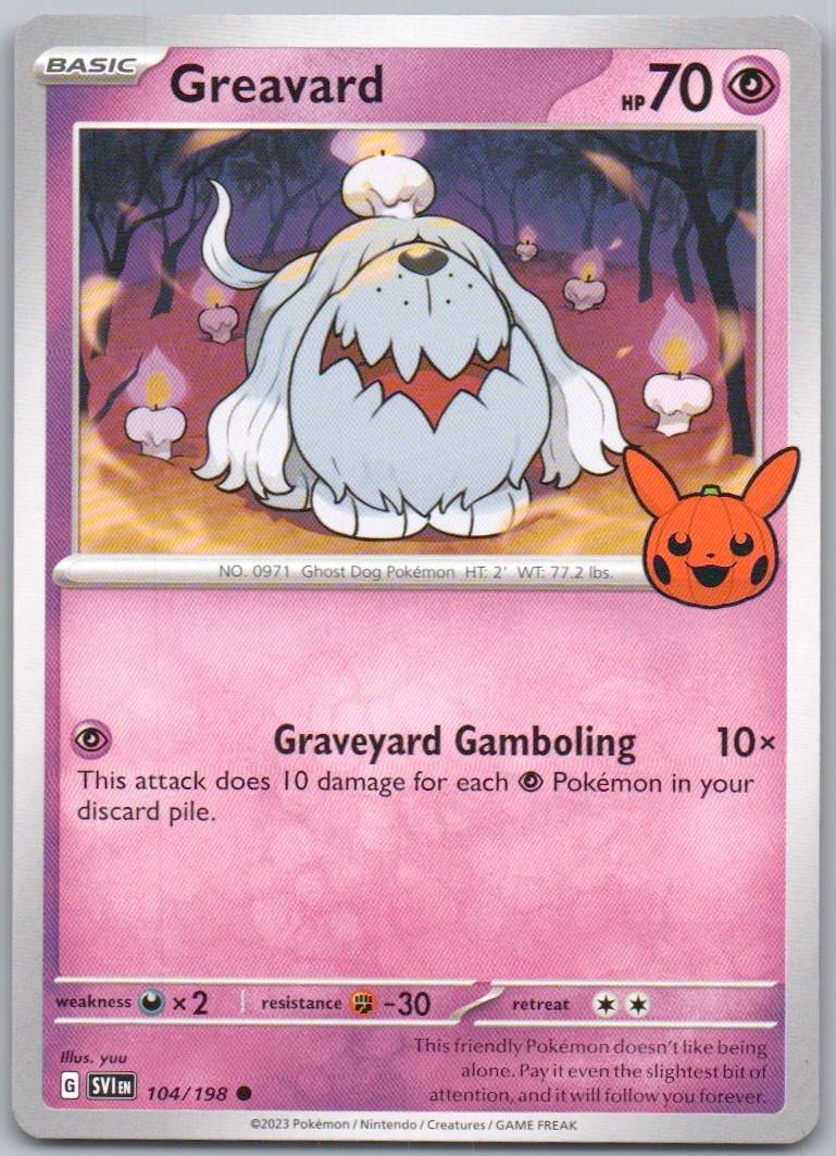 Greavard 104 NOR Card - Trick or Trade BOOster 2023