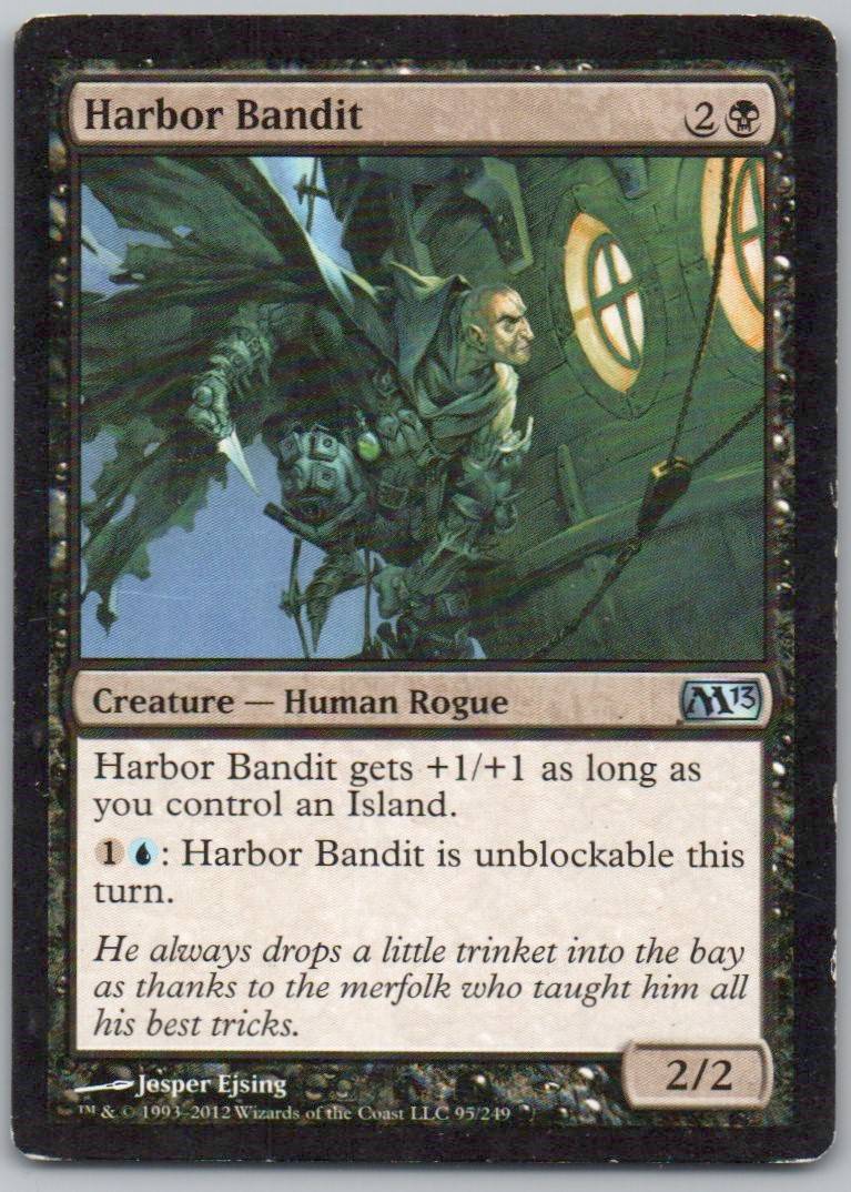 Harbor Bandit 95 Normal Creature Card - Magic 2013