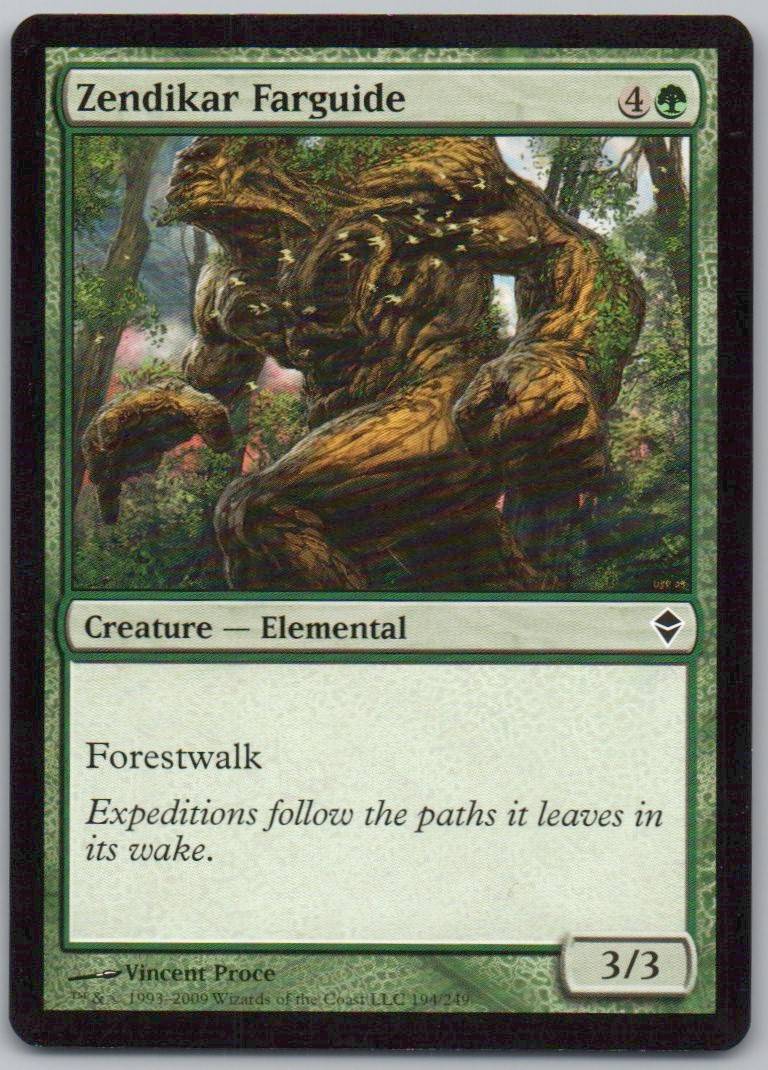 Zendikar Farguide 194 Normal Creature Card - Zendikar