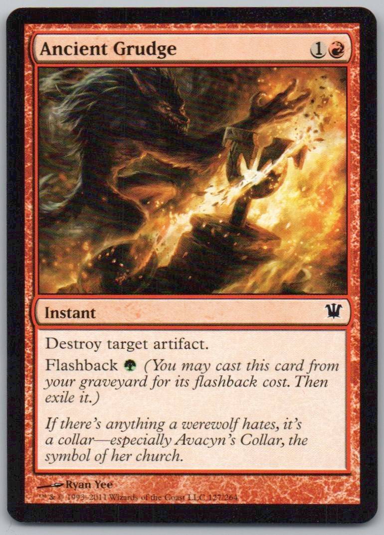 Ancient Grudge 127 Normal Instant Card - Innistrad