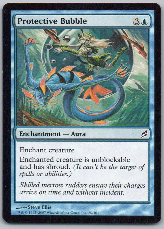 Protective Bubble 80 Normal Enchantment Card - Lorwyn