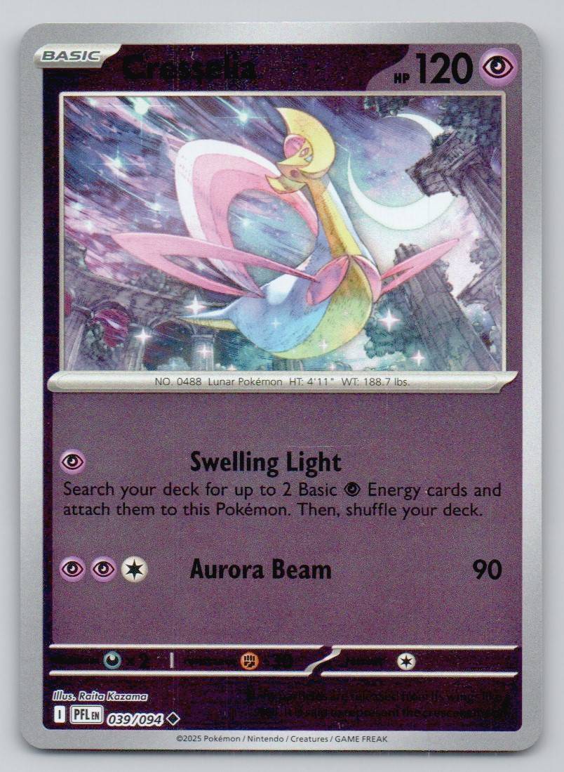 Cresselia 039 REV Card - Phantasmal Flames