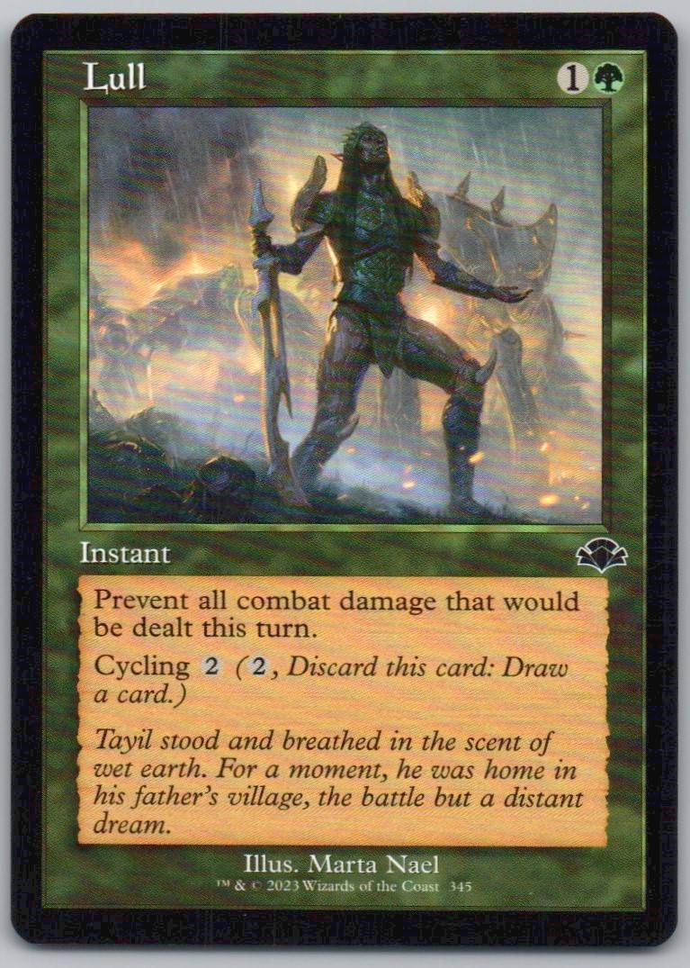Lull (Retro Frame) 345 Normal Instant Card - Dominaria Remastered