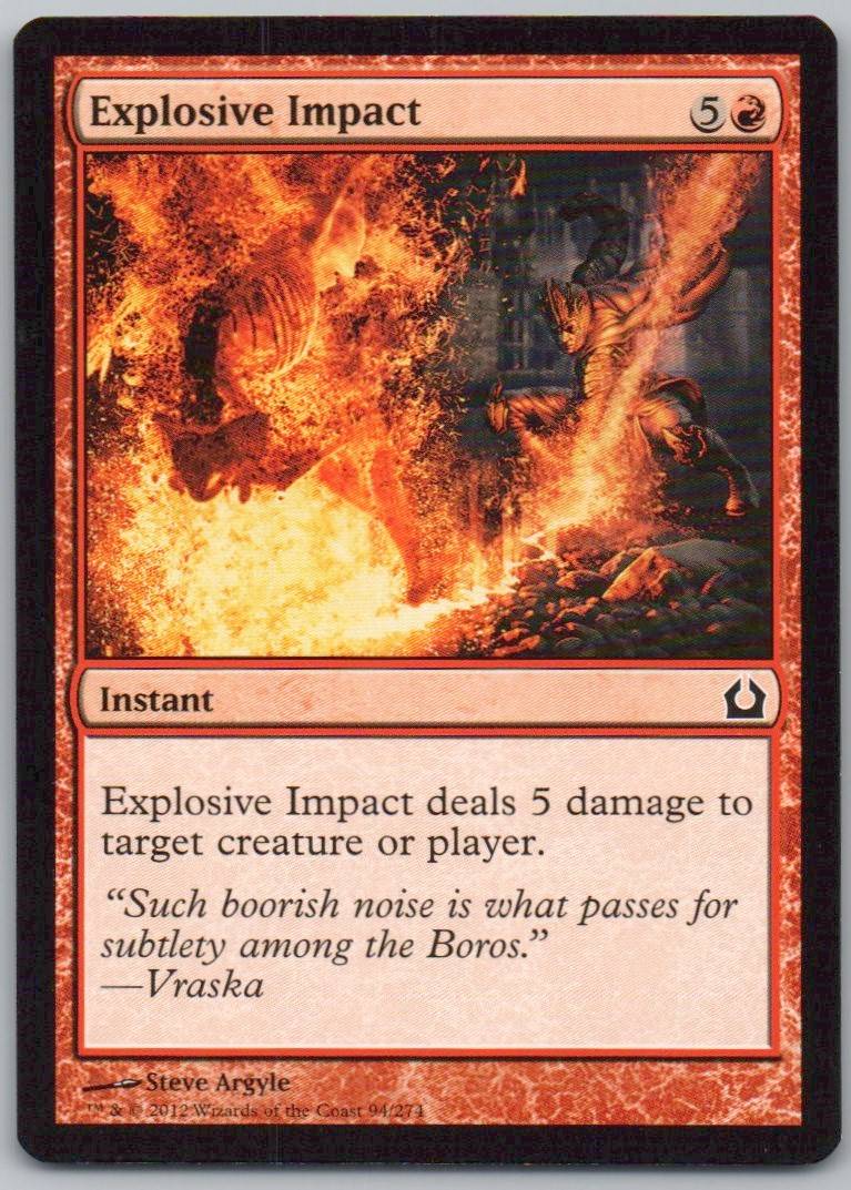 Explosive Impact 94 Normal Instant Card - Return to Ravnica