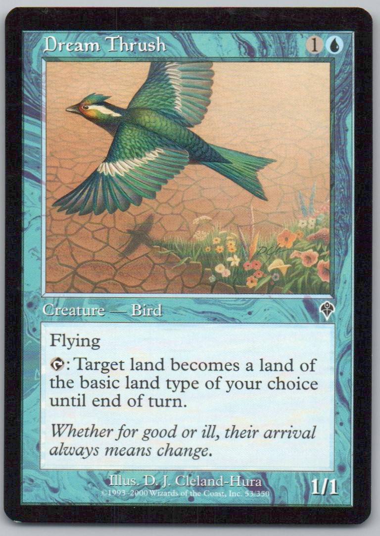 Dream Thrush 53 Normal Creature Card - Invasion