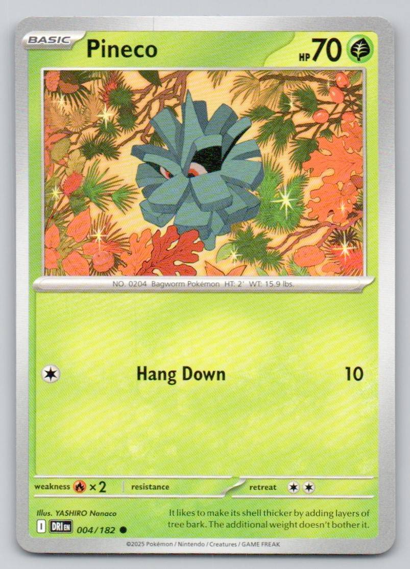 Pineco 004 NOR Card - Destined Rivals
