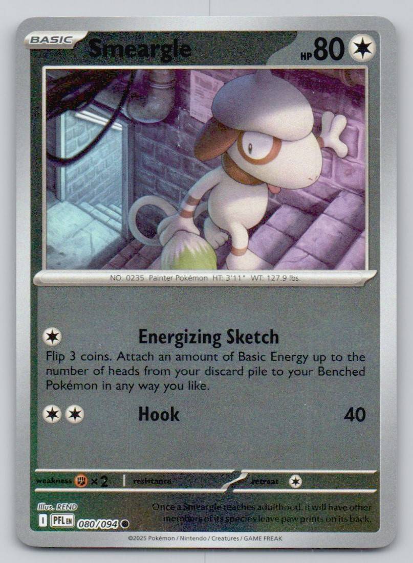 Smeargle 080 REV Card - Phantasmal Flames