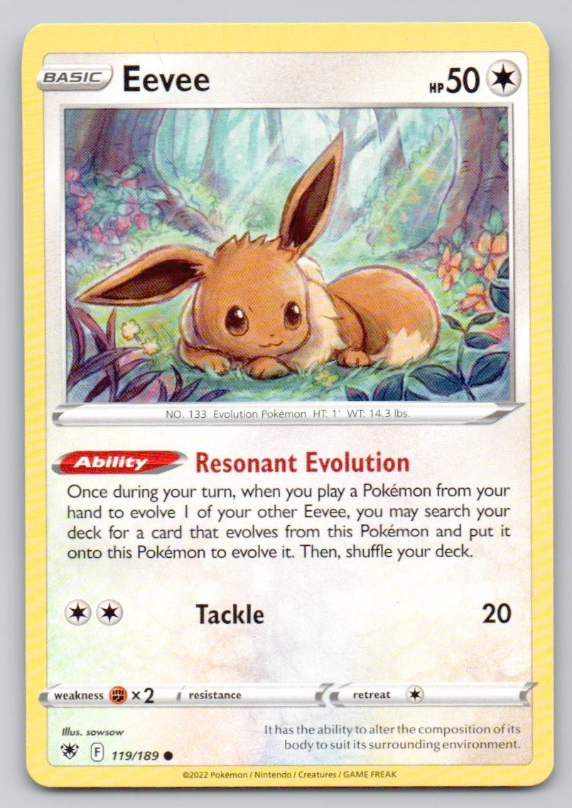 Eevee 119 NOR Card - Astral Radiance