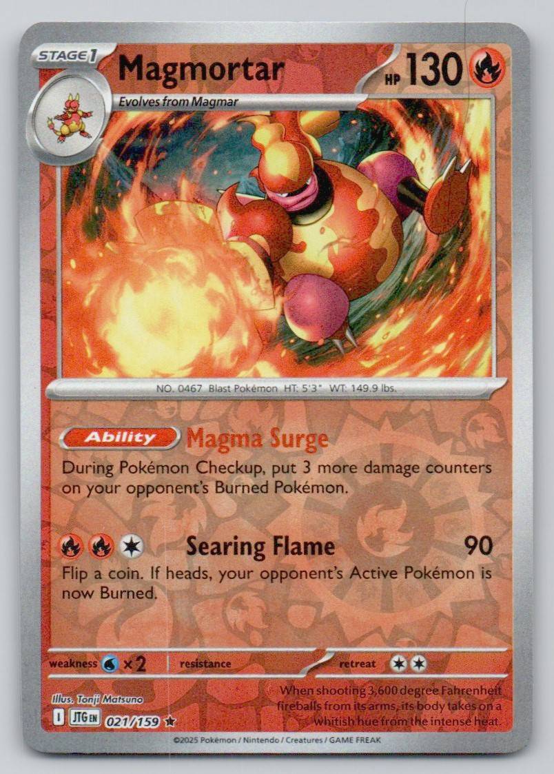 Magmortar 021 REV Card - Journey Together