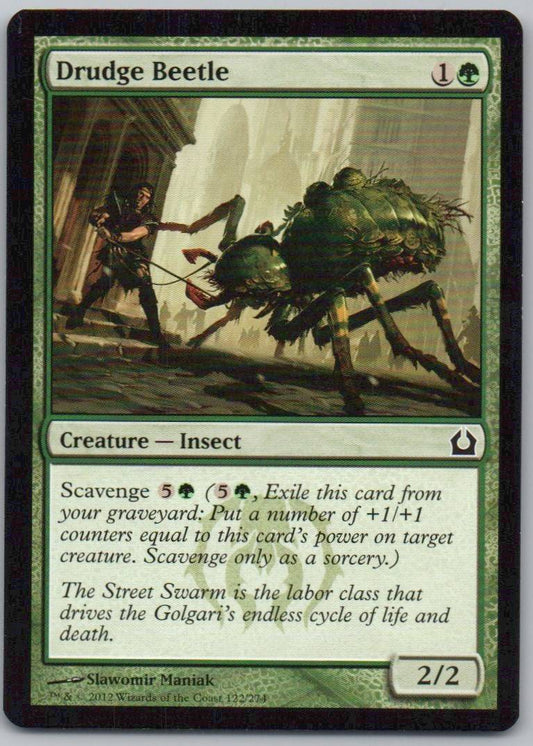 Drudge Beetle 122 Normal Creature Card - Return to Ravnica