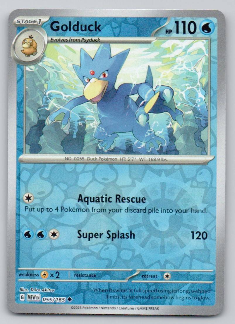 Golduck 055 REV Card - 151