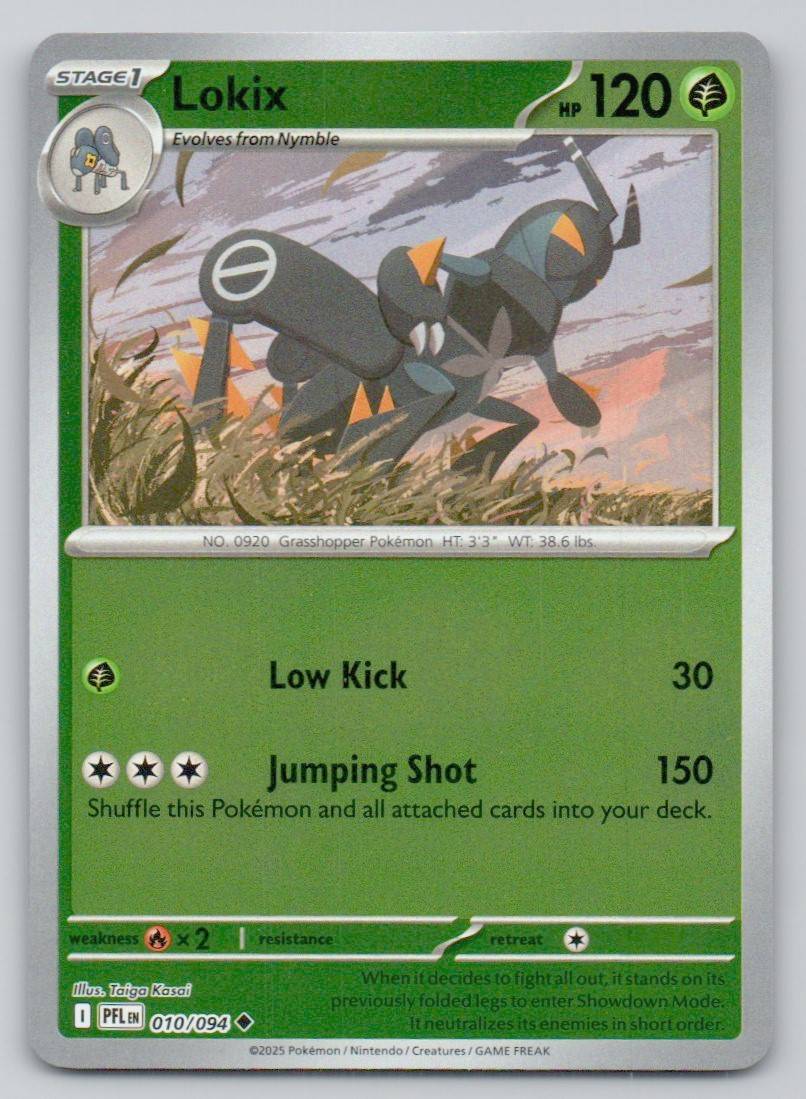 Lokix 010 REV Card - Phantasmal Flames