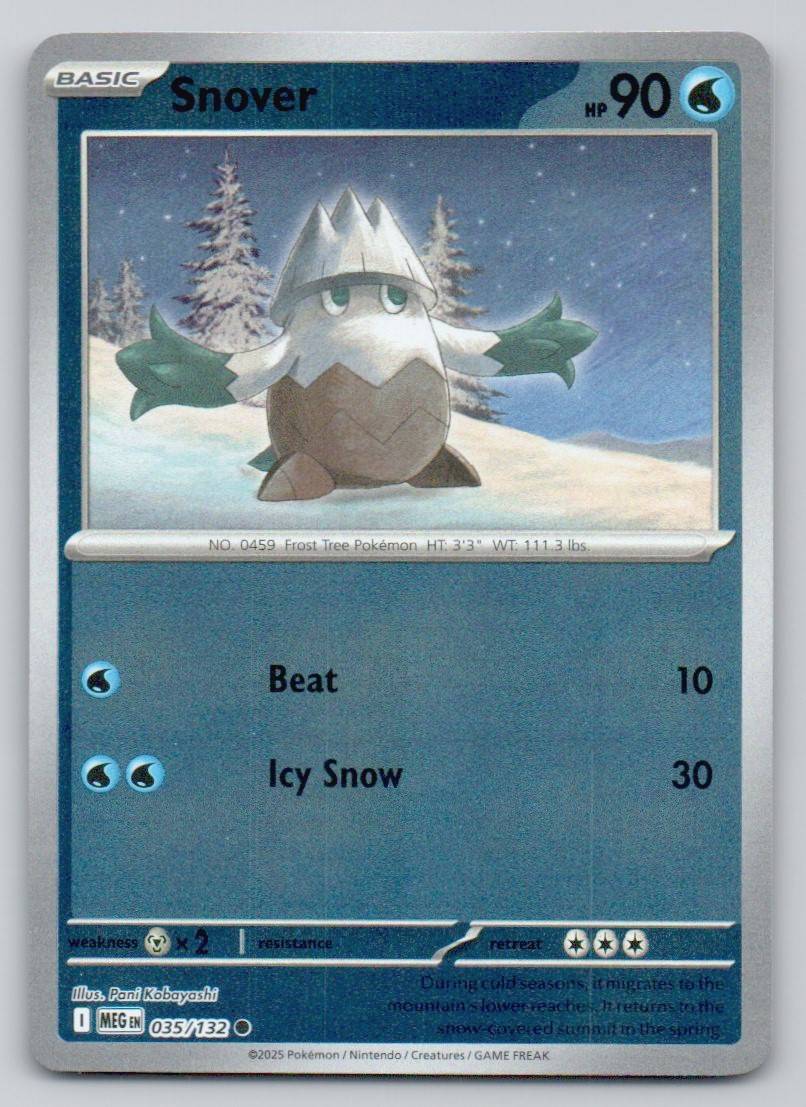 Snover 035 REV Card - Mega Evolution