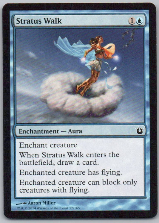 Stratus Walk 52 Normal Enchantment Card - Born of the Gods