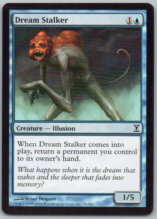 Dream Stalker 58 Normal Creature Card - Time Spiral