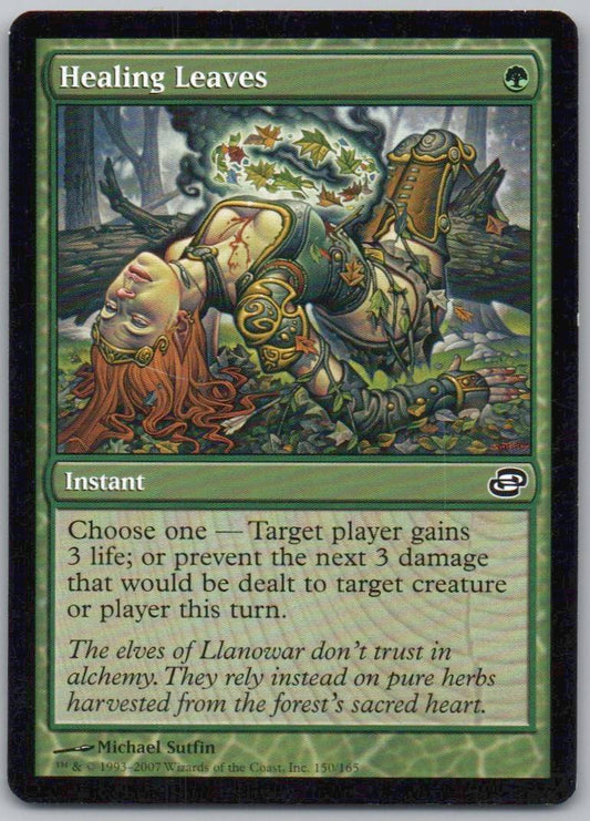 Healing Leaves 150 Normal Instant Card - Planar Chaos