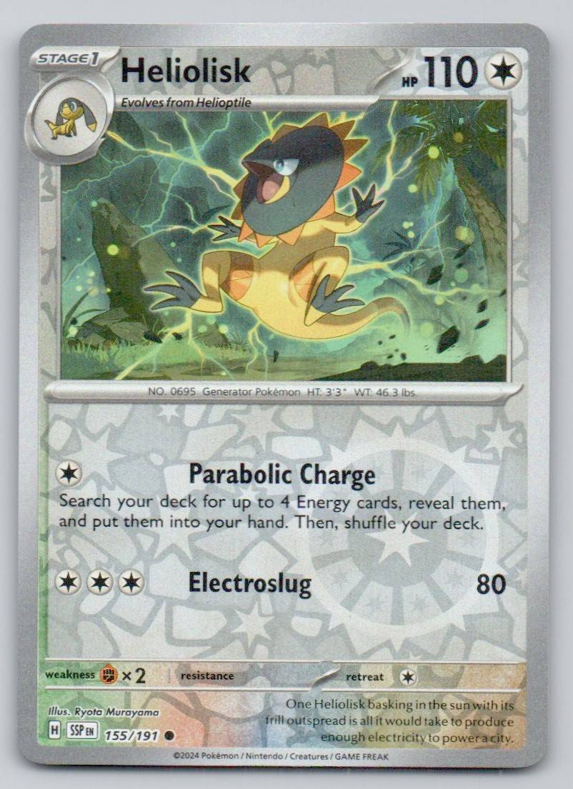 Heliolisk 155 REV Card - Surging Sparks