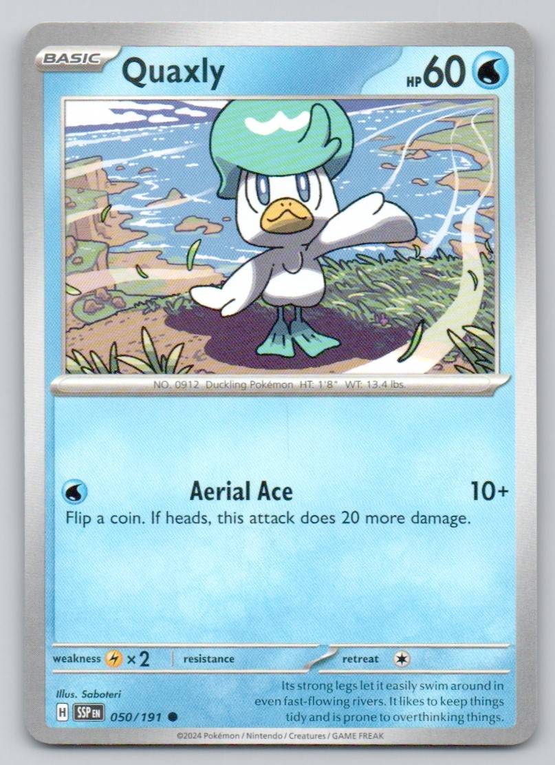 Quaxly 050 NOR Card - Surging Sparks