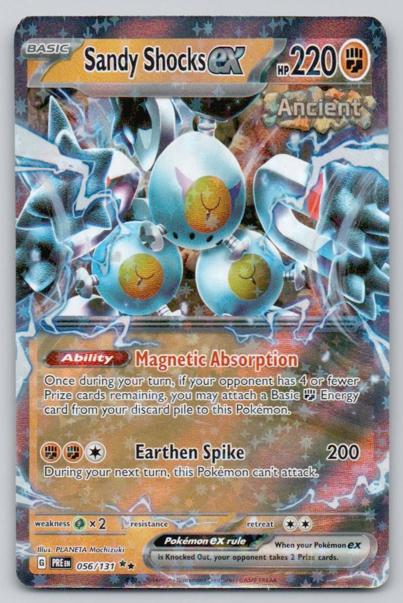 Sandy Shocks ex 056 HOL Card - Prismatic Evolutions