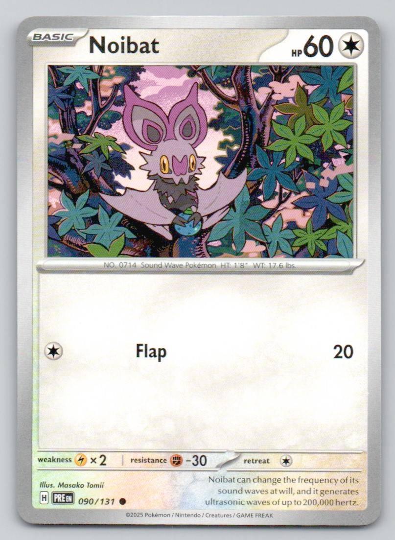 Noibat 090 NOR Card - Prismatic Evolutions